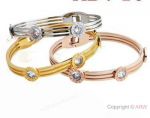 Super High Quality Cartier Bangle with 3 Diamonds